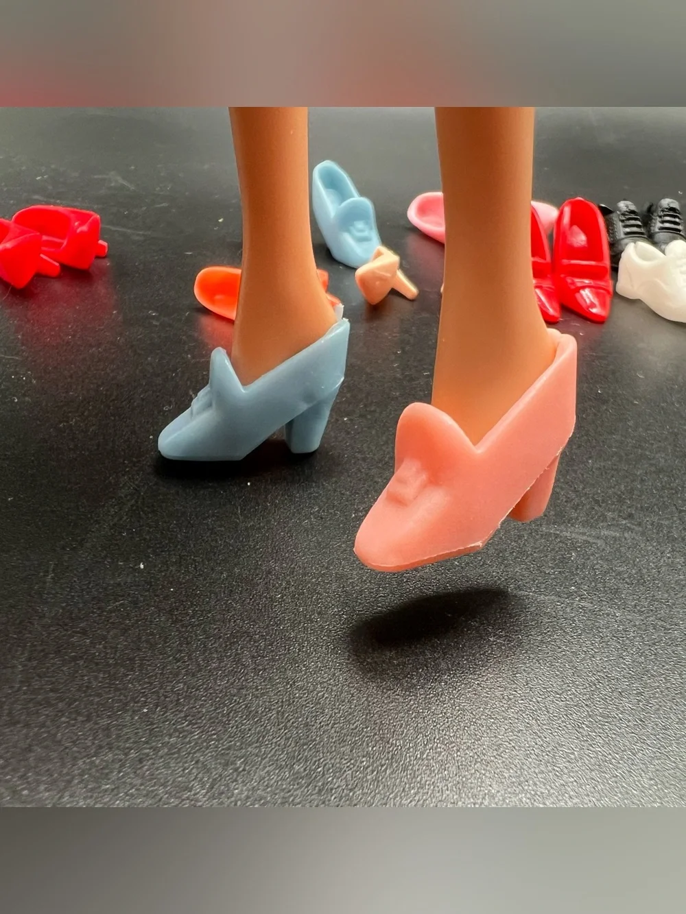 Vintage Barbie Shoe Lot Boots, Heels, Tennis Shoes Mixed Bundle
